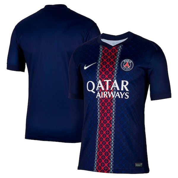 Paris Saint-Germain Nike 2025/26 Home Replica Jersey - Navy