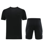 Adidas Short Sleeve Training Jersey Set - AD06- Black