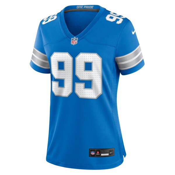 Brodric Martin Detroit Lions Nike Women's Team Game Jersey -  Blue