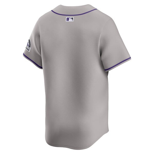 Colorado Rockies Nike Road Limited Jersey - Gray