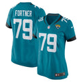 Luke Fortner Jacksonville Jaguars Nike Women's Game Jersey - Teal