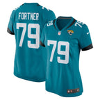 Luke Fortner Jacksonville Jaguars Nike Women's Game Jersey - Teal