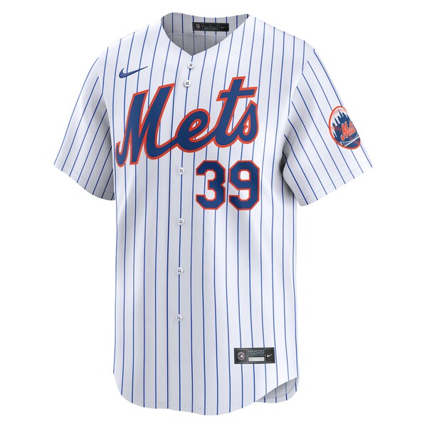 Edwin Diaz New York Mets Nike Home Limited Player Jersey - White
