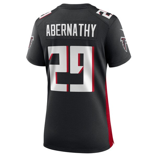 Micah Abernathy Atlanta Falcons Nike Women's Team Game Jersey -  Black