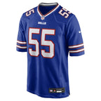 Michael Hoecht Buffalo Bills Nike Team Game Jersey -  Royal