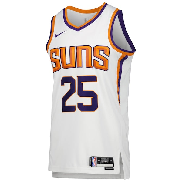 Mikal Bridges Phoenix Suns Nike Unisex Swingman Jersey - Association Edition - White/Purple