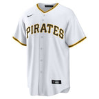 Jarlín García Pittsburgh Pirates Nike Home  Replica Player Jersey - White