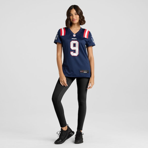 Kayshon Boutte New England Patriots Nike Women's  Game Jersey -  Navy