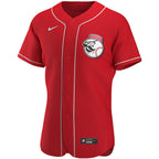 Cincinnati Reds Nike Alternate Authentic Team Logo Jersey - Scarlet