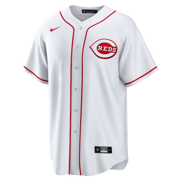 Cincinnati Reds Nike Home  2025 Jackie Robinson Day Replica Jersey - White