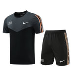Nike Short Sleeve Training Jersey Set-ND03- Black/Grey