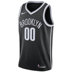 Brooklyn Nets Nike 2020/21 Swingman Custom Jersey - Icon Edition - Black