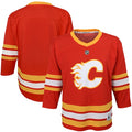 Calgary Flames Youth Home Replica Blank Jersey - Red