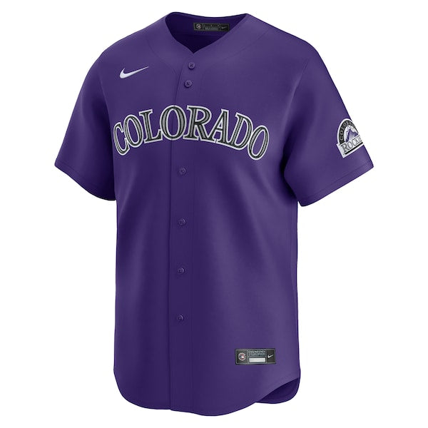 Colorado Rockies Nike Alternate Limited Jersey - Purple