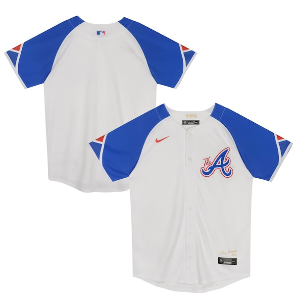 Atlanta Braves Nike Preschool City Connect Jersey - White