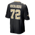 Asim Richards New Orleans Saints Nike Team Game Jersey -  Black