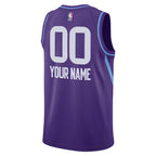 Utah Jazz Nike Unisex 2024/25 Custom Swingman Jersey - City Edition - Purple