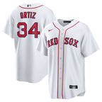 David Ortiz Boston Red Sox Nike Home Replica Player Jersey - White/Gray/Navy/Red