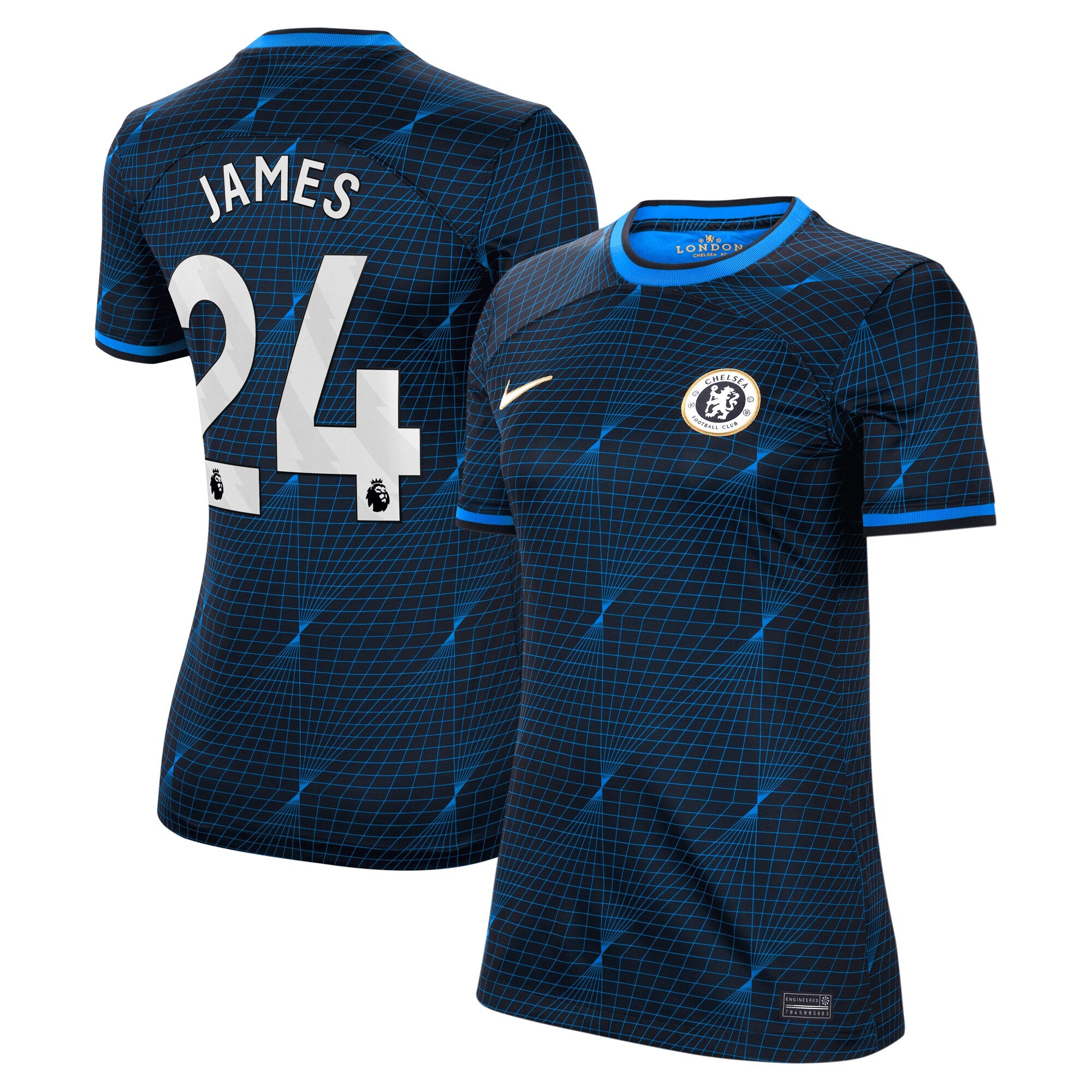 Reece James Chelsea Nike Women's 2023/24 Home Stadium Replica Jersey - Blue/Navy
