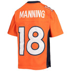Peyton Manning Denver Broncos Youth 2015 Retired Player Legacy Jersey - Orange
