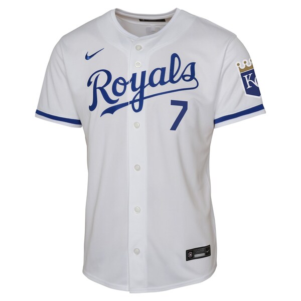 Bobby Witt Jr. Kansas City Royals Nike Youth Home Limited Player Jersey - White