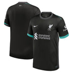 Liverpool Nike 2024/25 Away Replica Blank Jersey - Forest Green