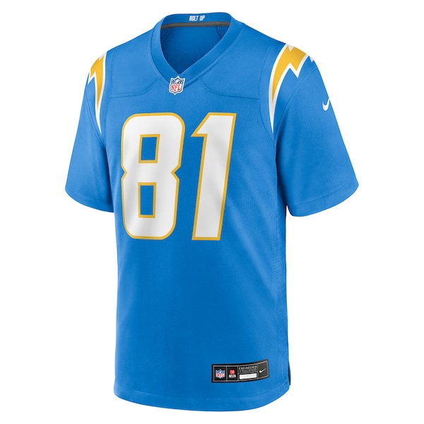 Mike Williams Los Angeles Chargers Nike Team Game Jersey -  Powder Blue