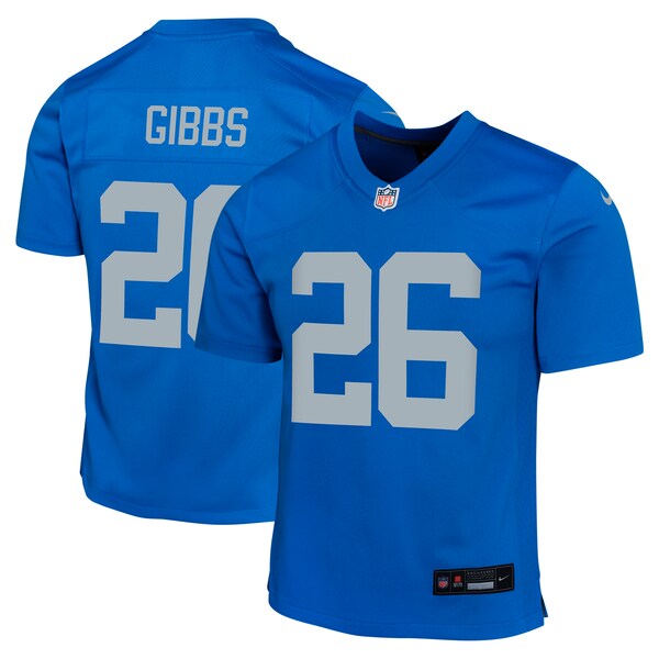 Jahmyr Gibbs Detroit Lions Nike Youth Alternate Game Jersey -  Blue