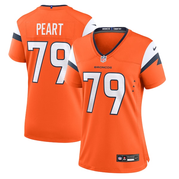 Matt Peart Denver Broncos Nike Women's Team Game Jersey -  Orange