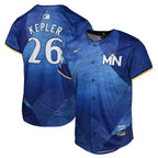 Max Kepler Minnesota Twins Nike Youth 2024 City Connect Limited Jersey - Royal