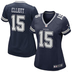 Ezekiel Elliott Dallas Cowboys Nike Women's Game Jersey - Navy