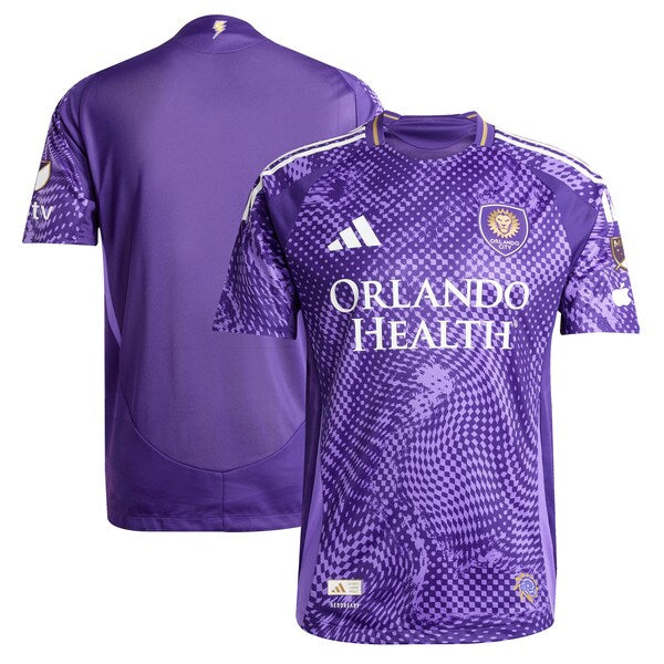 Orlando City SC adidas 2025 Perfect Storm Authentic Jersey - Purple
