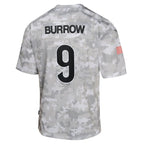 Joe Burrow Cincinnati Bengals Nike Youth 2024 Salute to Service Game Jersey - Arctic Camo