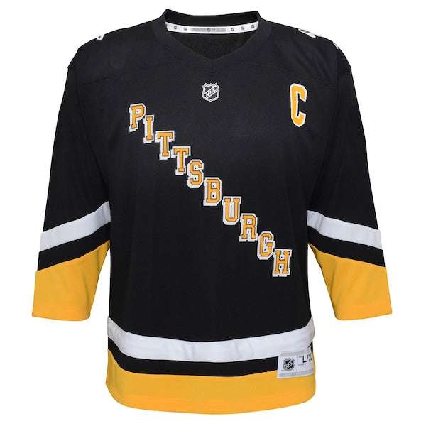 Sidney Crosby Pittsburgh Penguins Preschool 2021/22 Alternate Replica Player Jersey - Black