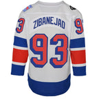 Mika Zibanejad New York Rangers Youth 2024 NHL Stadium Series Premier Player Jersey – White