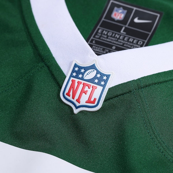 Justin Fields New York Jets Nike Youth Game Player Jersey - Legacy Green