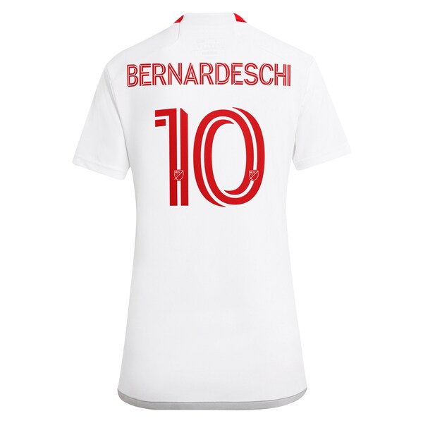 Federico Bernardeschi Toronto FC adidas Women's 2024 GTA Kit Replica Player Jersey – White