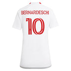 Federico Bernardeschi Toronto FC adidas Women's 2024 GTA Kit Replica Player Jersey – White