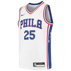 Ben Simmons Philadelphia 76ers Nike Youth Swingman Jersey - White/Royal