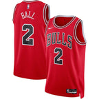 Lonzo Ball Chicago Bulls Nike Unisex Swingman Jersey - Icon Edition - Red