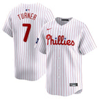 Trea Turner Philadelphia Phillies Nike 2024 MLB World Tour London Series Home Limited Player Jersey - White
