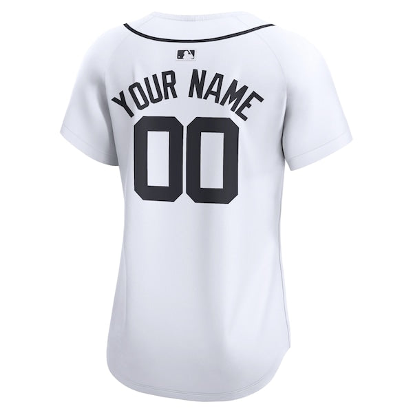 Detroit Tigers Nike Women's Home Limited Custom Jersey - White