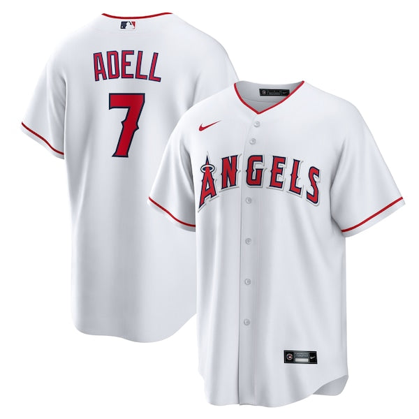 Jo Adell Los Angeles Angels Nike Home Replica Jersey - White