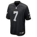 Geno Smith Las Vegas Raiders Nike Youth Game Player Jersey - Black
