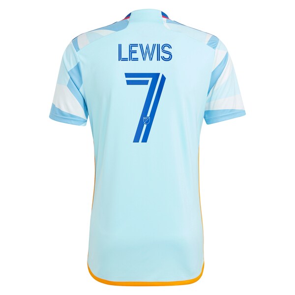 Jonathan Lewis Colorado Rapids adidas 2024 New Day Kit Replica Jersey - Light Blue