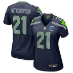 Devon Witherspoon Seattle Seahawks Nike Women's Team 50th Season Game Jersey - College Navy/Royal