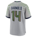 Sam Darnold Seattle Seahawks Nike 2025 Rivalries Collection Game Jersey - Wolf Gray