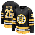 Andrew Peeke Boston Bruins  Home Breakaway Player Jersey - Black