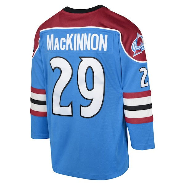 Nathan MacKinnon Colorado Avalanche Youth 2013 Blue Line Player Jersey - White