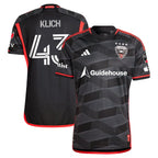 Mateusz Klich D.C. United adidas 2024 The Icon Kit Authentic Player Jersey – Black